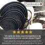Coolinato Collapsible Silicone Strainer 16 cm Gray