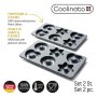 Coolinato Silicone Gingerbread Molds 2pcs. GRAY