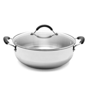 Coolinato Large Capacity Pan 28cm / 5.7l Stainless Steel...