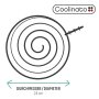 Coolinato Silikon 3in1 Universalschüssel GRAU mit Rezeptheft