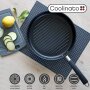 Coolinato Stainless Steel Grill Pan 26cm – Coated